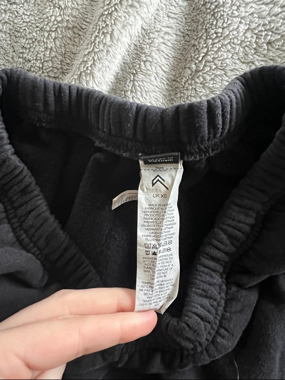 Oner Active Women’s FOUNDATIONS OVERSIZED JOGGERS Black XS - Picture 5 of 5